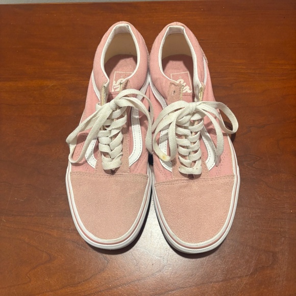 Vans Old Skool Low Top Sneakers Pink Size 9 - Picture 2 of 10